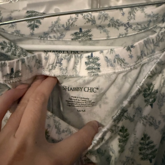 Shabby Chic Tree Patterned Pajama Set - Picture 2 of 4